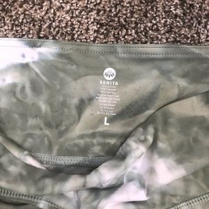 EUC Senita Athletics Baseline Shorts Tie Dye L